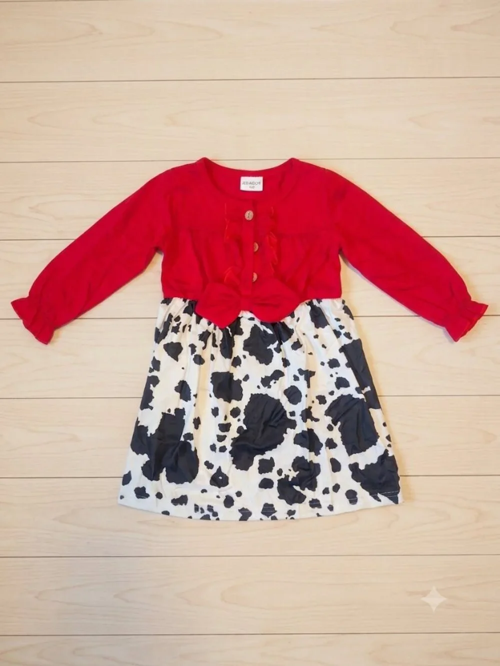 Red Cow Dress